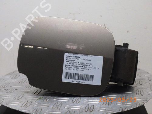 Used Fuel flap RENAULT CLIO III (BR0/1, CR0/1) 1.2 16V (BR02, BR0J, BR11, CR02, CR0J, CR11) (75 hp) 26179327