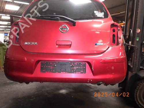 Used Rear bumper NISSAN MICRA IV (K13K, K13KK) 1.2 (80 hp) 24810009