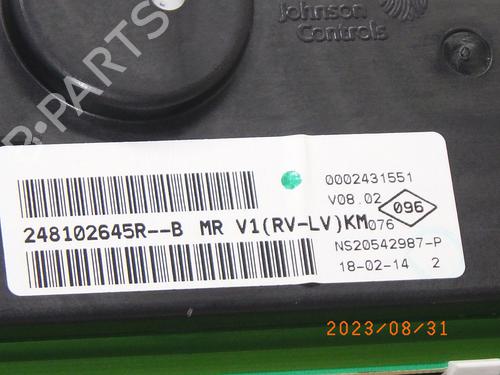 Instrument cluster DACIA SANDERO II TCe 90 (B8M1, B8MA, B8AC) | BP15084828C47 