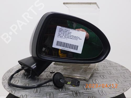 Used Right mirror OPEL CORSA D (S07) 1.2 (L08, L68) (69 hp) 12470089