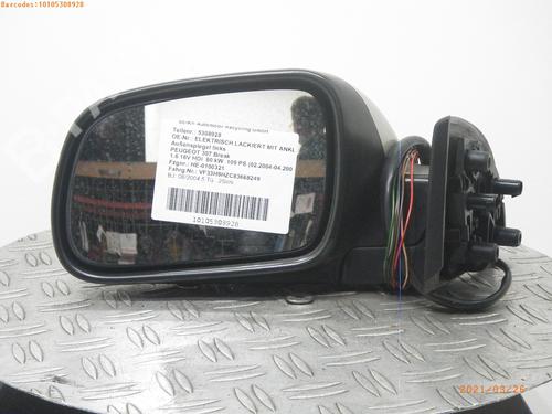 Used Left mirror PEUGEOT 307 Break (3E) 1.6 HDi 110 (109 hp) 7184219