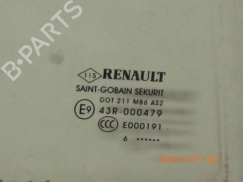 Rear right door window RENAULT MEGANE IV Hatchback (B9A/M/N_) 1.2 TCe 130 (B9MR) | BP19035764C21 