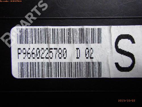 Instrument cluster CITROËN C2 (JM_) 1.1 | BP981303C47 