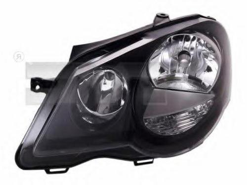 Used Left headlight VW POLO IV (9N_, 9A_) 1.4 16V (101 hp) 1269130