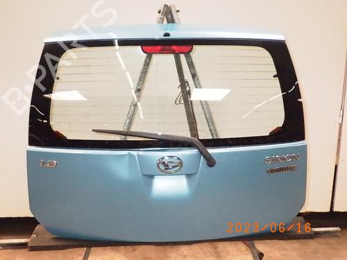 Used Tailgate DAIHATSU SIRION (M3_) 1.3 (M301) (87 hp) 21092058