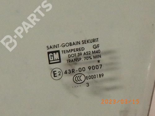 Front left door window OPEL CORSA D (S07) 1.4 (L08, L68) | BP12120353C18 
