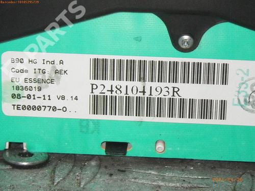 Instrument cluster DACIA LOGAN MCV (KS_) 1.6 16V Hi-Flex | BP6823244C47 