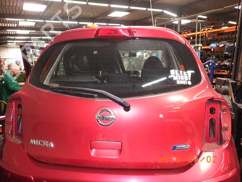 Used Tailgate NISSAN MICRA IV (K13K, K13KK) 1.2 (80 hp) 24810004