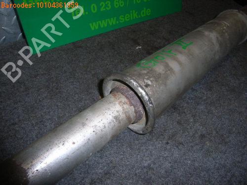 Exhaust system VW GOLF II (19E, 1G1) 1.6 TD | BP14750752M121 