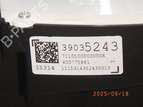 Instrument cluster OPEL ASTRA K (B16) 1.0 Turbo (68) | BP29004162C47 