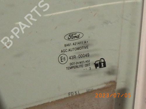 Front left door window FORD FIESTA VI (CB1, CCN) 1.25 | BP13689867C18 