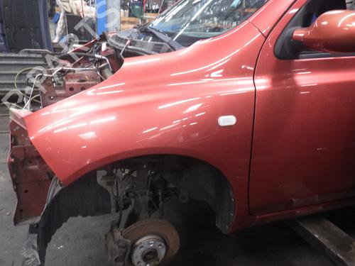 Used Left front fenders NISSAN MICRA III (K12) 1.2 16V (65 hp) 25148372