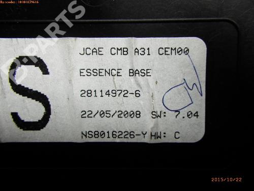 Instrument cluster CITROËN C2 (JM_) 1.1 | BP981303C47 