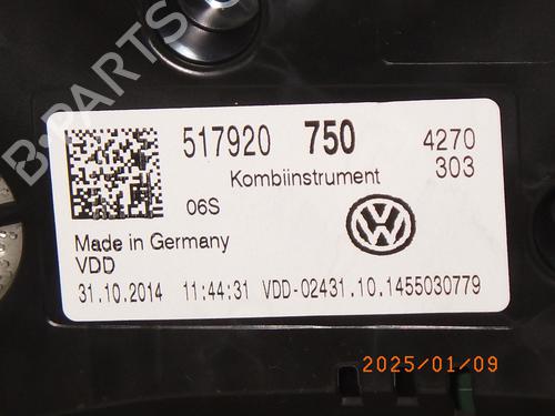 Instrument cluster VW GOLF SPORTSVAN VII (AM1, AN1) 1.4 TSI | BP22627021C47 