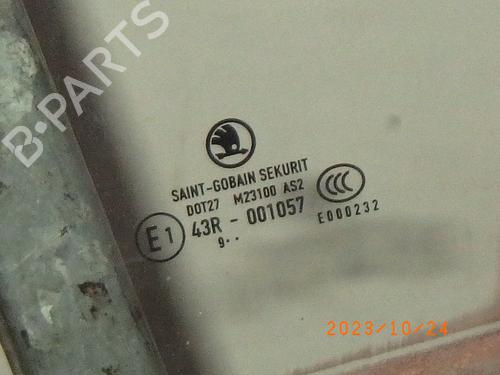 Front left door window SKODA FABIA II Combi (545) 1.4 | BP15764960C18 