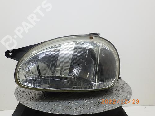 Venstre forlygte OPEL CORSA B (S93) 1.0 i 12V (F08, F68, M68) (54 hp) 11389110