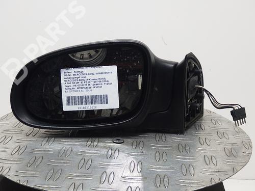 Used Left mirror MERCEDES-BENZ A-CLASS (W168) A 140 (168.031, 168.131) (82 hp) 8914404