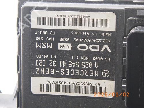 Mass air flow sensor MERCEDES-BENZ A-CLASS (W168) A 160 (168.033, 168.133) | BP31247810M95