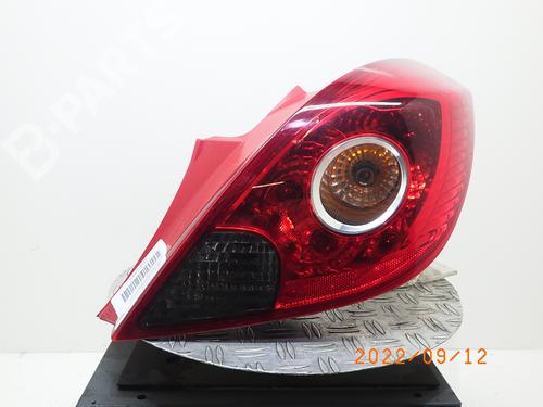 Used Right taillight OPEL CORSA D (S07) 1.2 (L08, L68) (69 hp) 10495577