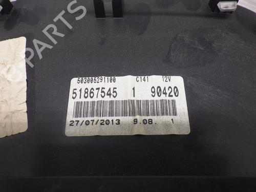 Instrument cluster FIAT PUNTO (199_) 1.2 (199AXZ1A, 199BXZ1A) | BP26163735C47 