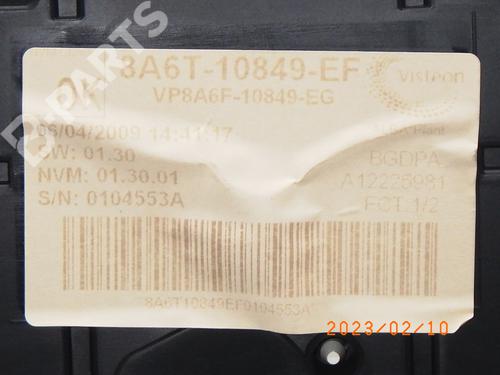 Kombiinstrument FORD FIESTA VI (CB1, CCN) 1.4 | BP11872924C47 