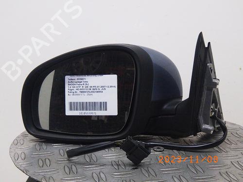 Used Left mirror SKODA FABIA II (542) 1.2 (70 hp) 15913911