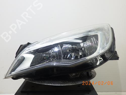 Used Left headlight OPEL ASTRA J Sports Tourer (P10) 1.4 (35) (101 hp) 16677910