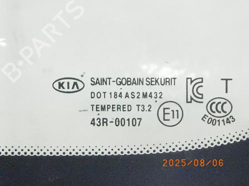 Front left quarter glass KIA CARENS IV 1.7 CRDi | BP27929404C111 