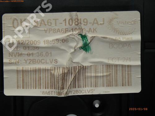 Instrument cluster FORD FIESTA VI (CB1, CCN) 1.4 | BP4837105C47 