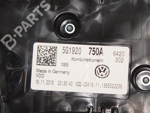Instrument cluster VW GOLF VII (5G1, BQ1, BE1, BE2) 1.2 TSI | BP9364662C47 