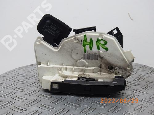 Used Rear right lock VW POLO V (6R1, 6C1) 1.2 (60 hp) 10370886