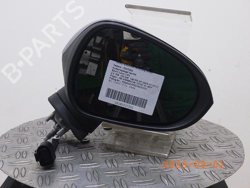 Used Right mirror SEAT LEON (1P1) 2.0 TDI 16V (140 hp) 15084842