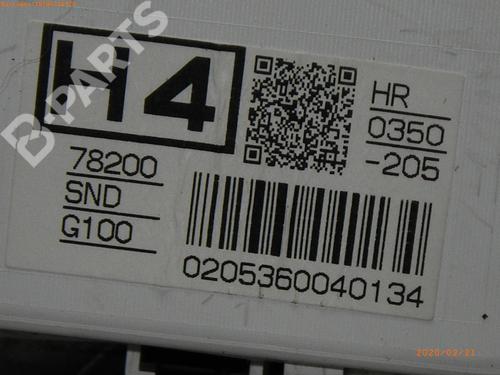 Instrument cluster HONDA CIVIC VIII Saloon (FD, FA) 1.3 IMA (FA3, FD3) | BP5095440C47 