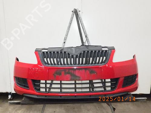 Used Front bumper SKODA FABIA II (542) 1.2 12V (60 hp) 22627069