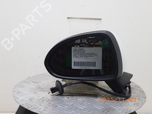 Used Left mirror OPEL CORSA D (S07) 1.2 (L08, L68) (69 hp) 29593337