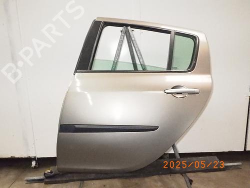 Used Left rear door RENAULT CLIO III (BR0/1, CR0/1) 1.2 16V (BR02, BR0J, BR11, CR02, CR0J, CR11) (75 hp) 26179328