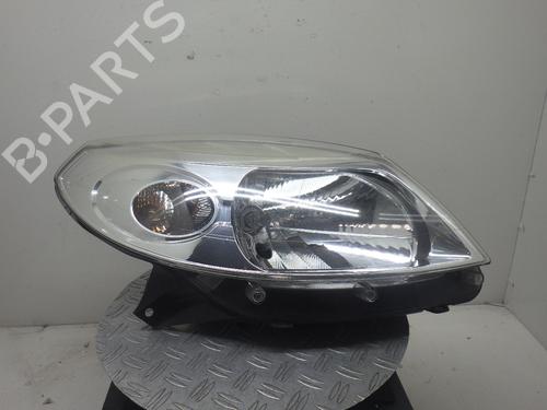 Højre forlygte DACIA SANDERO 1.4 (BS0C, BS0A, BS0G, BS1F, BS0E) (75 hp) 27998047