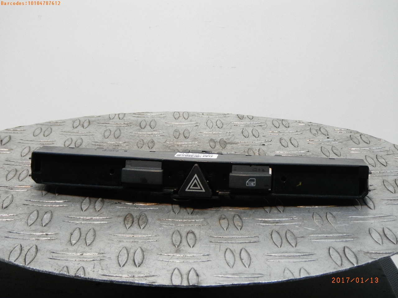 Bande De Protection De Porte Gauche Pour Opel Astra H - Référence 13123710, Neuf D'origine