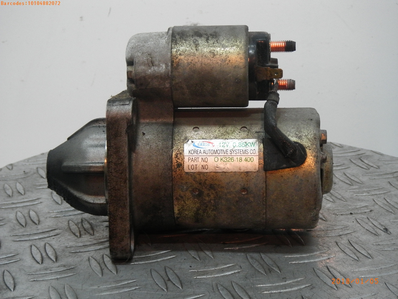 Starter KIA RIO Hatchback (DC) 1.3 298977 BParts