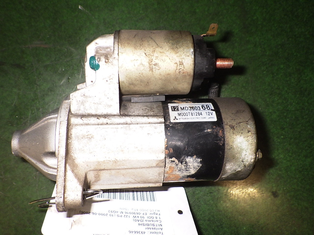 Hyundai Galloper II Anlasser Starter für 2,5 TD 1998-2004
