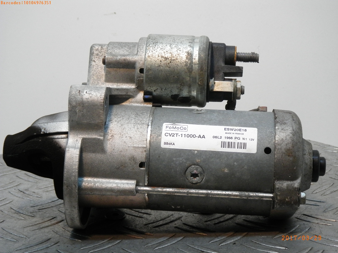 Starter FORD FIESTA VI (CB1, CCN) 1.6 TDCi 279049 BParts