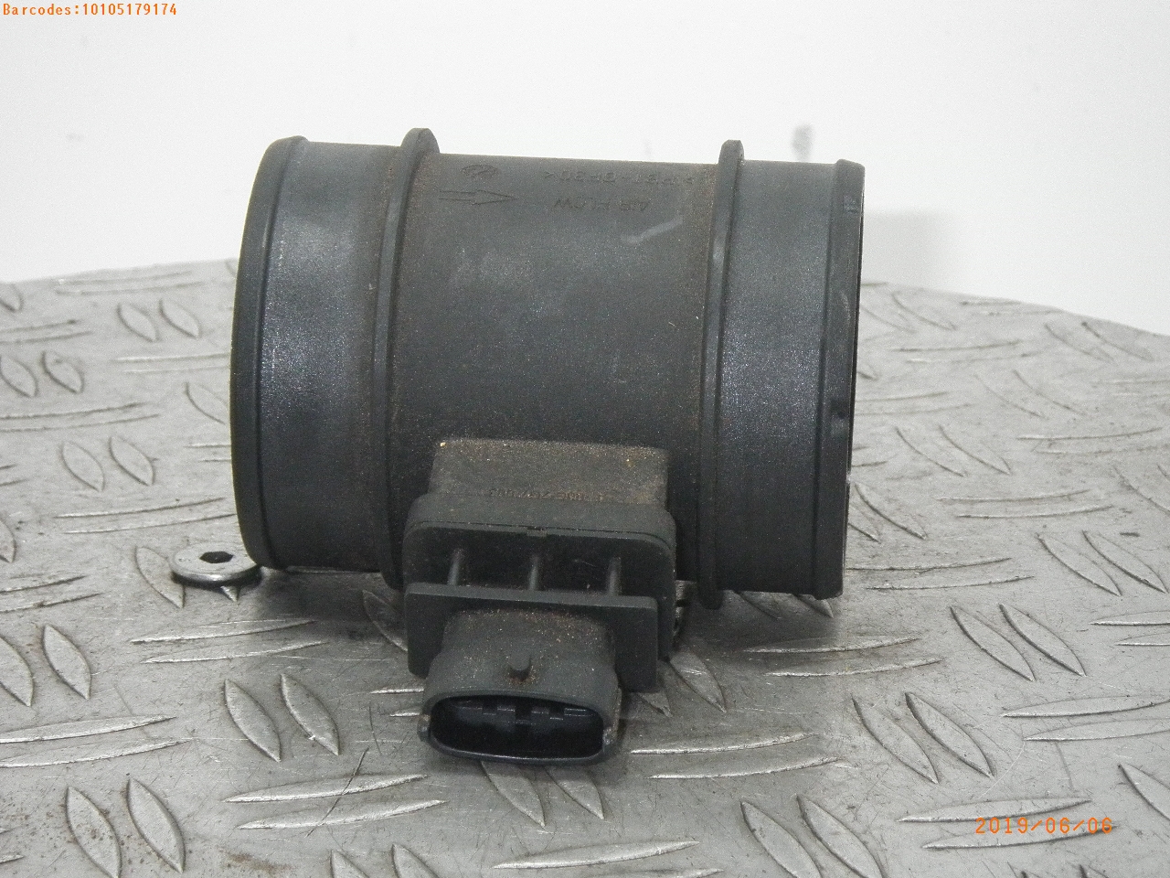 Mass air flow sensor OPEL ASTRA H (A04) 1.7 CDTI (L48) 3256583 BParts