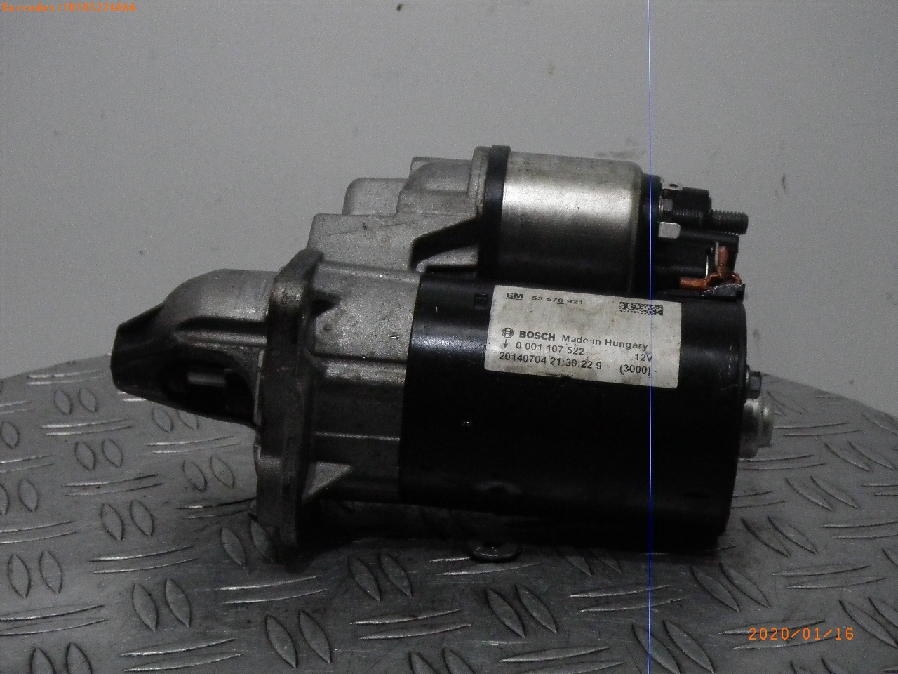 Starter Opel Meriva B Mpv S10 1 4 75 Opel B Parts