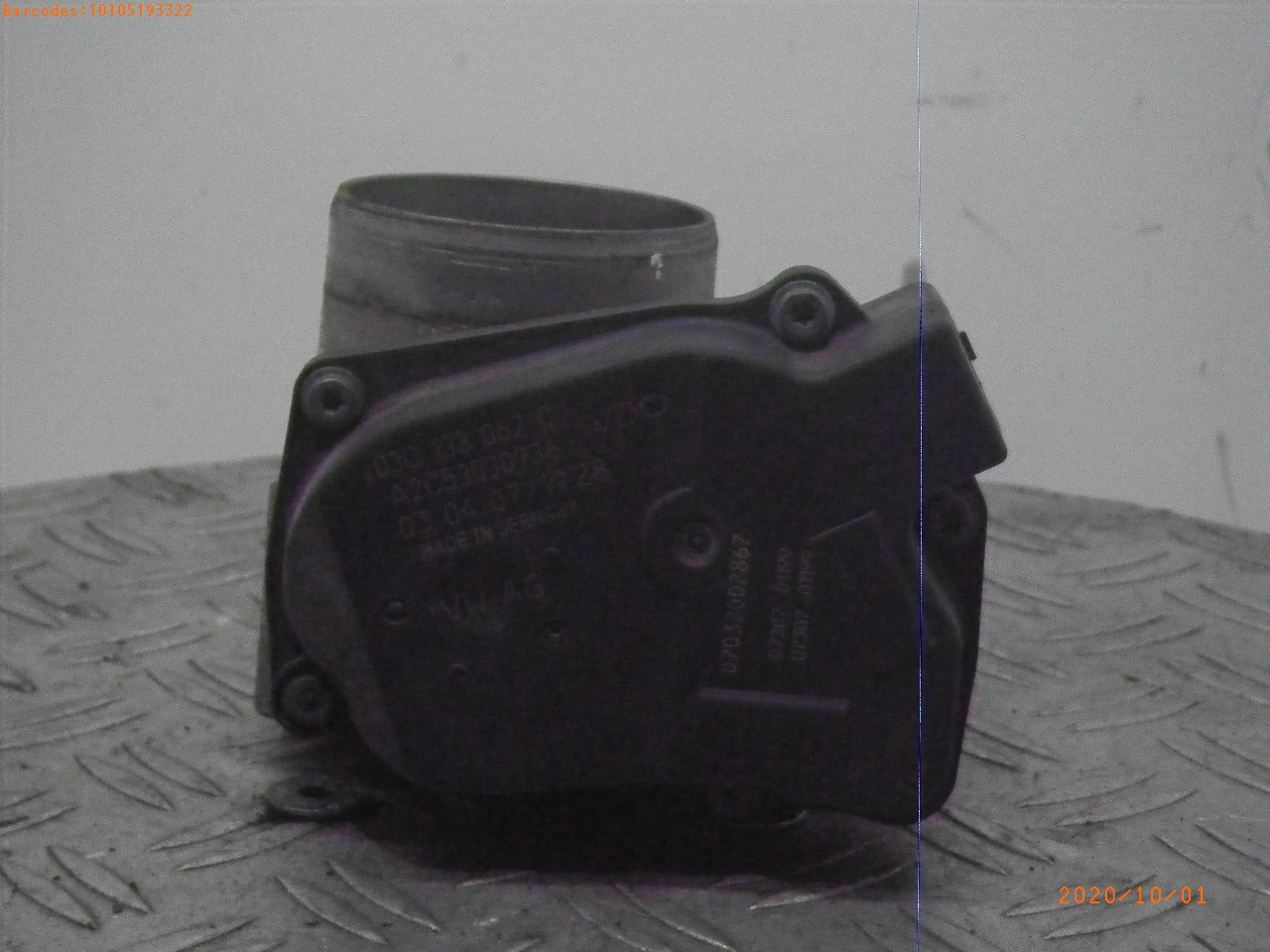 Throttle body SEAT III (6L1) 1.6 16V 3961803 BParts