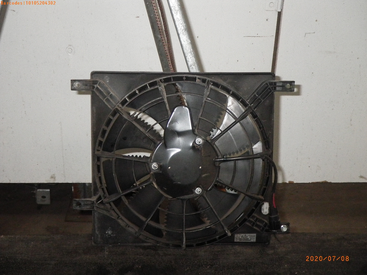 Radiator fan SUZUKI SX4 Saloon (GY, RW) 1.6 (RW 416) 4453672 BParts
