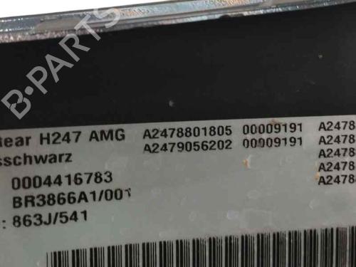 Rear bumper MERCEDES-BENZ GLA (H247) GLA 200 d (247.712) | BP26553846C8