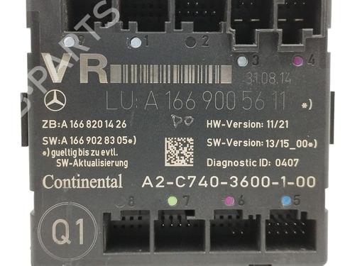 Electronic module MERCEDES-BENZ A-CLASS (W176) A 180 CDI / d (176.012) | BP16360352M83 