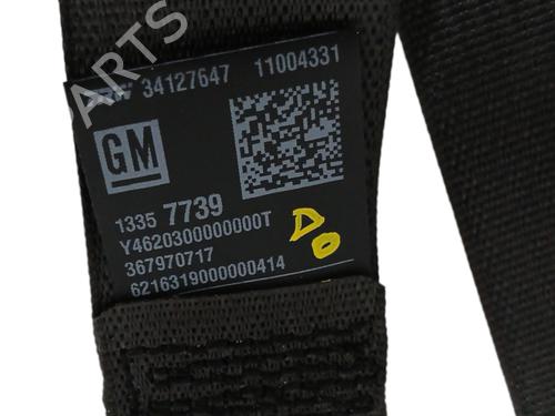 Rear left seatbelt OPEL ADAM (M13)  | BP18135643I29 