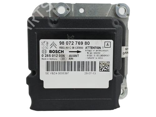 Used ECU airbags PEUGEOT 2008 I (CU_) 1.6 HDi (92 hp) 18680997