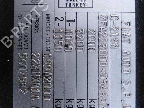 Front right seatbelt FIAT DOBLO MPV (119_, 223_) 1.3 JTD | BP8722781I25 